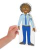 Excellerations Magnetic Career Dressing 8.5 inch Dolls 93 Pieces, Social Emotional Learning, Preschool, Educational Toy, Kids Toys view 4