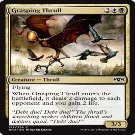 Magic: The Gathering - Grasping Thrull - Foil - Ravnica Allegiance