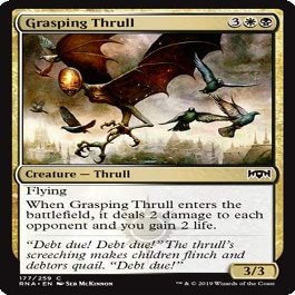 Magic: The Gathering - Grasping Thrull - Foil - Ravnica Allegiance