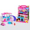Barbie Pet Dreamhouse 2-Sided Playset, 10-pieces Include Pets and Accessories, Kids Toys for Ages 3 Up by Just Play view 1