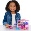 Barbie Pet Dreamhouse 2-Sided Playset, 10-pieces Include Pets and Accessories, Kids Toys for Ages 3 Up by Just Play view 2