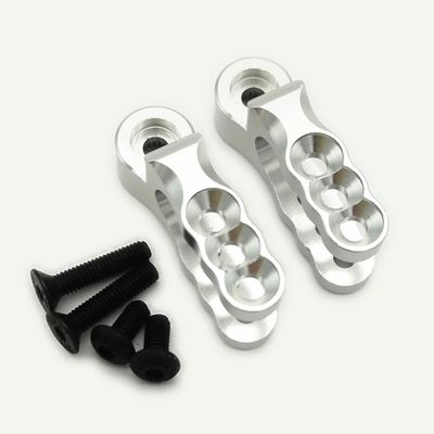 Aliminum Servo Horns Steering Arms 25T Silver for Traxxas Revo E Revo 2.0 VXL Summit Slayer Pro 4x4 XO-1 T-MAXX 5345