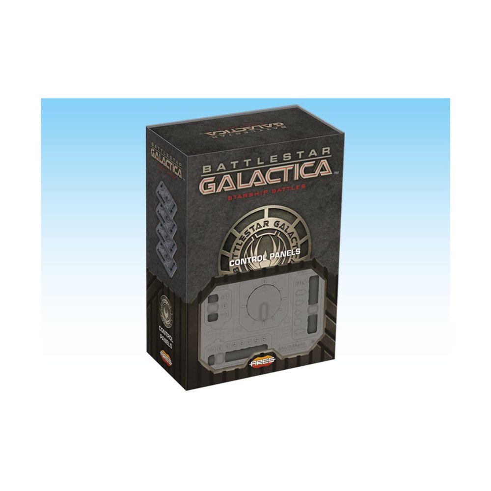 Ares Games Battlestar Galactica: Starship Battles Control Panels Accessory Pack