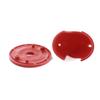 Aexit RC Model Electrical equipment Airplane Engine 2-Vane Nylon Propeller RC Propeller Cap 45mm/1.8" Red view 3