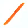 Aexit 0.12" Dia Electrical equipment Hole 8" Length 2 Vanes 8040 Props Propellers Orange for RC Plane view 1