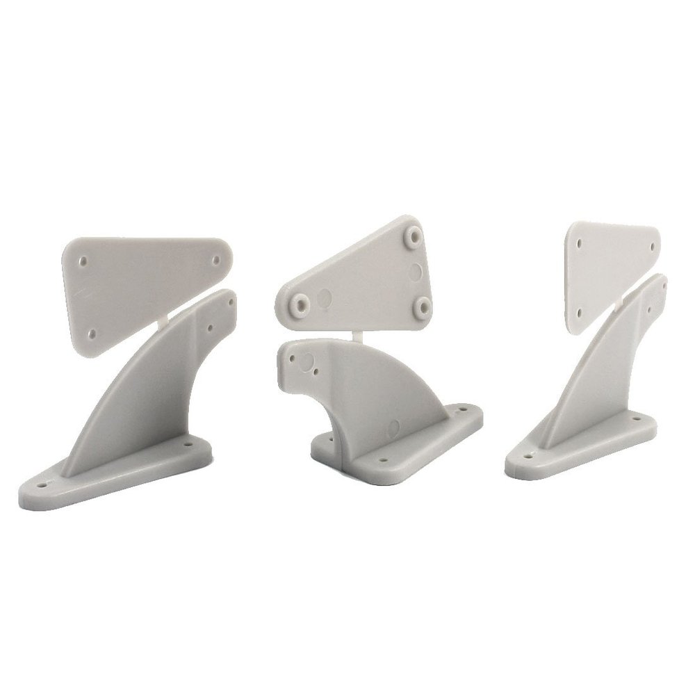 Aexit 3pcs RC Electrical equipment Model Airplane DIY Assembly Parts 60mm x 30mm Rudder Angle