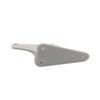 Aexit 3pcs RC Electrical equipment Model Airplane DIY Assembly Parts 60mm x 30mm Rudder Angle view 2