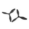 Aexit 2Pcs Black Electrical equipment 5x5 3 Vanes Prop Propeller for 2.5mm Shaft Dia RC Model Plane Aircraft view 1
