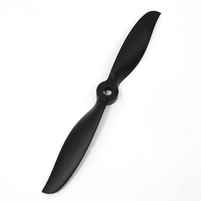 Aexit Double Vanes Electrical equipment 8x4E Black Plastic RC Airplane Propeller Paddle