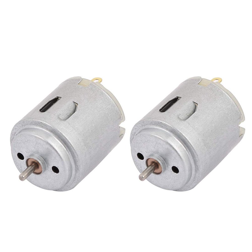 Aexit 2pcs R260 Electrical equipment DC6V Mini Electric Motor High Speed 18000RPM for RC Model