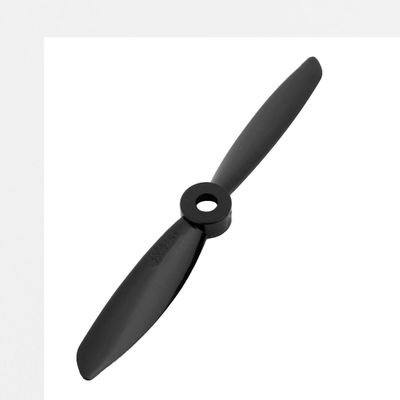 Aexit 4x4.5 Inches Electrical equipment 2-Vanes Electric RC Airplane CW Propeller Black w Hole Adapter