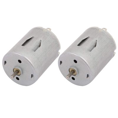 Aexit 2pcs R280 Electrical equipment DC3V Mini Electric Motor High Speed 15000RPM for RC Model