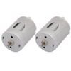 Aexit 2pcs R280 Electrical equipment DC3V Mini Electric Motor High Speed 15000RPM for RC Model view 1