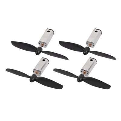 Aexit 2Pair DC Electrical equipment 1.5V 15000RPM N50 Motor w CW CCW Helicopter Propeller for RC Quadcopter