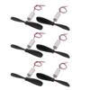 Aexit 3Pair DC Electrical equipment 1.5V 25000RPM 614 Coreless Motor w CW CCW Propeller for RC Helicopter view 1
