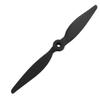 Aexit Black Plastic Electrical equipment RC Airplane Prop Propeller Paddle 1050 Shaft Adapter Ring view 4