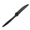 Aexit Black Plastic Electrical equipment RC Airplane Prop Propeller Paddle 241.5152.5mm Shaft Adapter Ring view 1