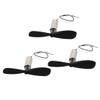 Aexit 3Pcs DC Electrical equipment 1.5V 25000RPM 716 Coreless Motor w CW Propeller for RC Helicopter view 1