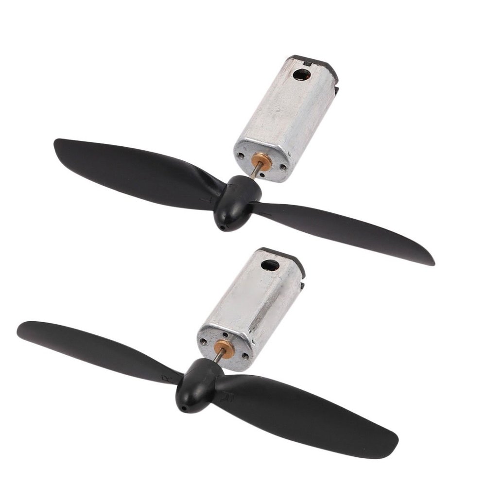 Aexit Pair DC Electrical equipment 1.5V 25000RPM N50 Motor w CW CCW Helicopter Propeller for RC Quadcopter