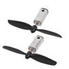 Aexit Pair DC Electrical equipment 1.5V 25000RPM N50 Motor w CW CCW Helicopter Propeller for RC Quadcopter view 1