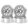 4Pcs RC 1.9" Beadlock Alum Wheel Rims for 1/10 Scale SCX10 CC01 D90 90034 Crawler Truck Car view 1