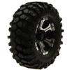 4Pcs 1.9" 108mm RC Rubber Tires with Beadlock Wheels Rims for 1/10 RC Crawlers Cars SCX10 view 3