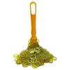MR CHIPS Made in USA Upgraded Bingo Magnetic Wand & 100 Pieces  Inch Yellow Plastic Chips with Metal Rings - Support American Jobs view 1