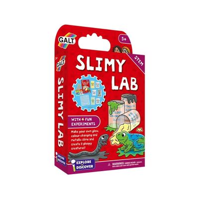 Galt Toys, Slimy Lab, Science Kit for Kids, Ages 5+, Multicolor
