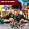 32Pcs Wrestling Toys for Kids, Wrestlers Playset with 12 Wrestling Action Figures, Wrestling Rings, Many Realistic Accessories, Toy Figures & Playset Gift for 2 3 4 5 6 Boys Girls, Cool Cake Toppers view 3