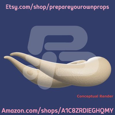 3D Printed Albedo Horns Kit