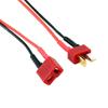 2pairs JST Male to T-Plug Male/JST Female to T Plug Female Adapter with 10cm 4in 20awg Wire(BDHI-15) view 4