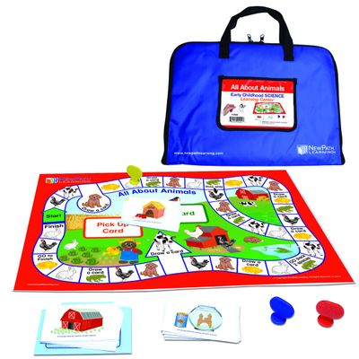 NewPath Learning Science Readiness Learning Center Game: All About Animals