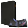 Card Guardian - 9 Pocket Premium Black Card Binder with Zipper for 360 Cards - Trading card binder with Side Loading Pockets for Trading Card Games -TCG Binder (Black) view 1