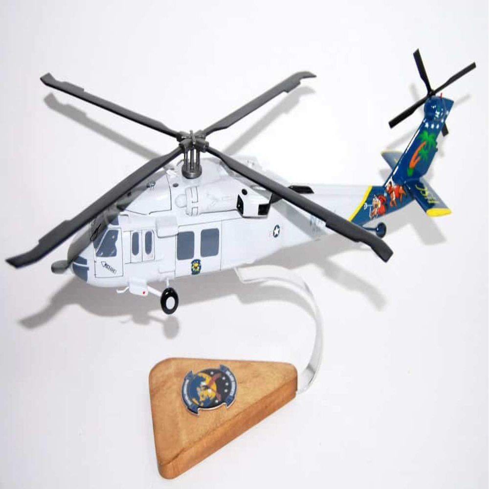 Sikorsky MH-60S Knighthawk, HSC-25 Island Knights, 16" Mahogany Scale Model