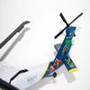 Sikorsky MH-60S Knighthawk, HSC-25 Island Knights, 16" Mahogany Scale Model view 4