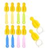 10Pcs Baby Nipple Milk Bottle Pacifier Sponge Cleaning Brushes Brush Cleaner Cleaning Tool for All Wide and Standard Nipples Baby Bottle Coffee Cup,Random Color view 1