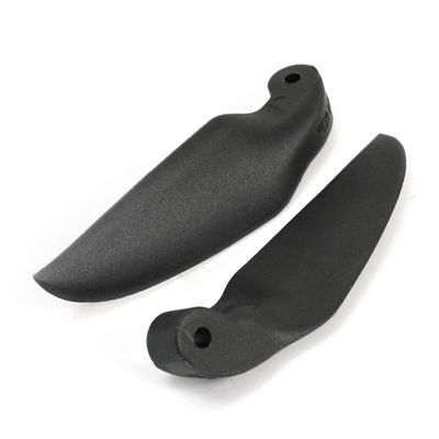 Aexit 2pcs RC Electrical equipment Aircraft Black Plastic Folding Propeller Vanes 127mmx76mm