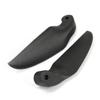 Aexit 2pcs RC Electrical equipment Aircraft Black Plastic Folding Propeller Vanes 127mmx76mm view 1