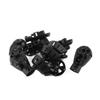 Aexit 6 Sets Electrical equipment Black Motor Base Cover Spare Part for MJX X400 X600 RC Quadcopter view 1