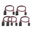 Aexit 5Pcs 205mm Electrical equipment 60Cores M/F JR RC Quadcopter Servo Extension Lead Wire Cable view 1