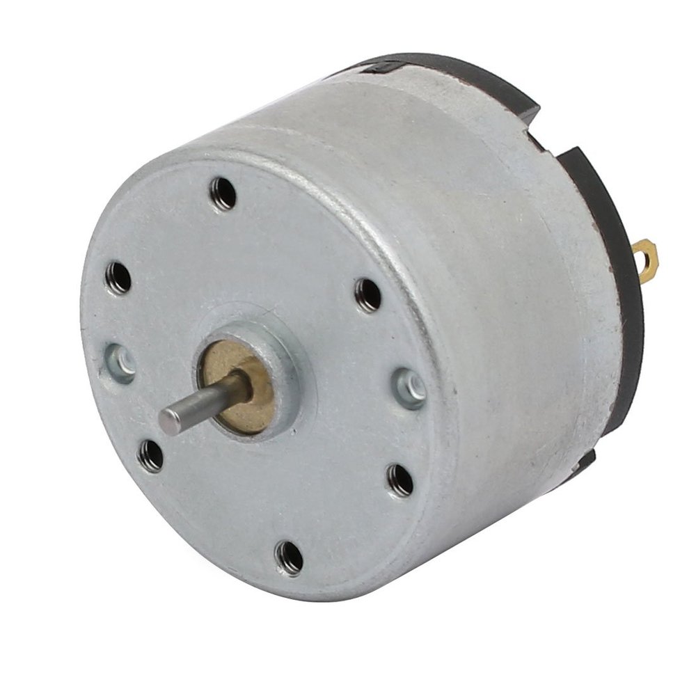 Aexit RA-520 DC12V Electrical equipment 6000RPM 7mmx2mm Shaft Brushed DC Motor for RC Model Toy