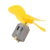 Aexit R260S DC Electrical equipment 3V 15000RPM Mini Electric Motor w Yellow Propeller for RC Model view 2
