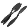 Aexit 3 Pcs Electrical equipment 254mmx120mm 2-Vanes Electric RC Airplane Propeller Prop w Adapter Rings view 1