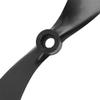Aexit 3 Pcs Electrical equipment 254mmx120mm 2-Vanes Electric RC Airplane Propeller Prop w Adapter Rings view 3