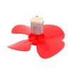 Aexit DC 3V Electrical equipment 11000RPM Large Torque Motor 4 Vanes Propeller Red for RC Boat Airplane view 3