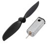 Aexit DC 4.2V Electrical equipment 46500RPM N50 Motor w CCW Helicopter Propeller for RC Quadcopter view 2