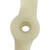 Aexit 2-vane Beige Electrical equipment Plastic RC Airplane Prop Propeller Paddle 1050 + Shaft Adapter Ring view 2