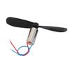 Aexit 3 Pair Electrical equipment DC 1.5V 35000RPM 6mmx12mm Coreless Motor w CW CCW Propeller for RC Helicopter view 2