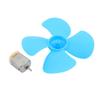 Aexit DC 6V Electrical equipment 12500RPM Large Torque Motor 4 Vanes Propeller Blue for RC Boat Airplane view 2