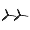 Aexit 2Pcs 6x4.5 Electrical equipment Inches 3-Vanes Electric RC Airplane CW Propeller Black w Hole Adapter view 1